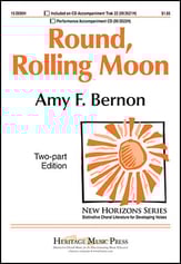 Round, Rolling Moon Two-Part choral sheet music cover